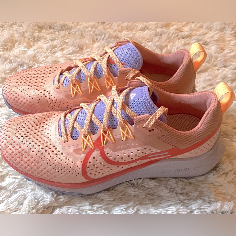Nike React Pegasus Trail 4 Arctic Orange Women’s Size:8 NWOT
